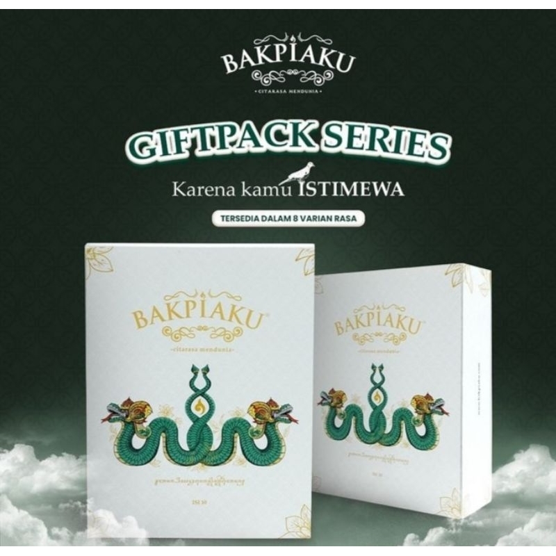

Bakpiaku GIFTPACK 10 pcs