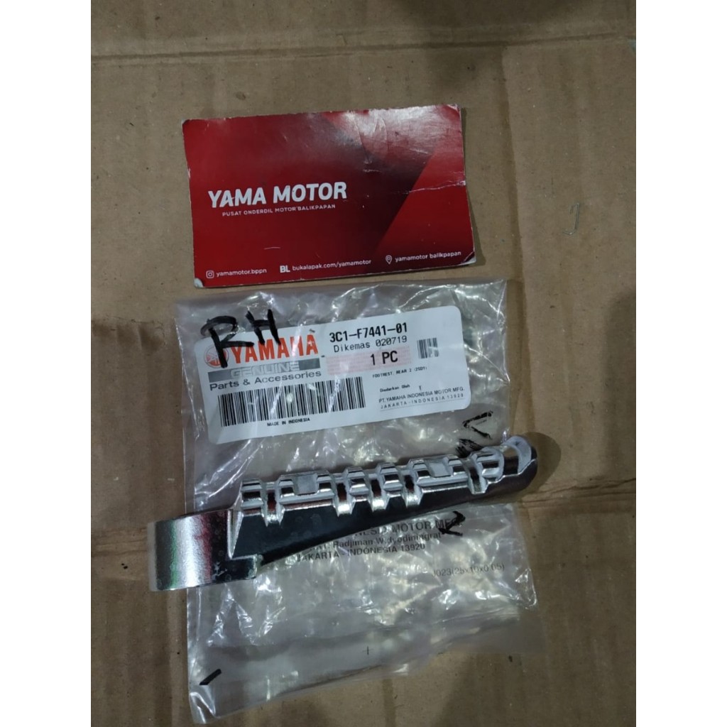 FOOTSTEP BELAKANG KANAN VIXION 3C1-F7441-01 ORI YGP