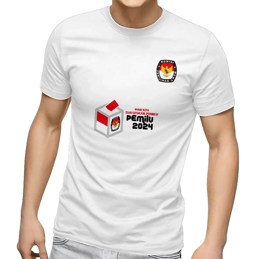 KAOS KPU / KPPS / PPK / PANWASLU / PPS / BAWASLU CUSTOM TERBARU 2024