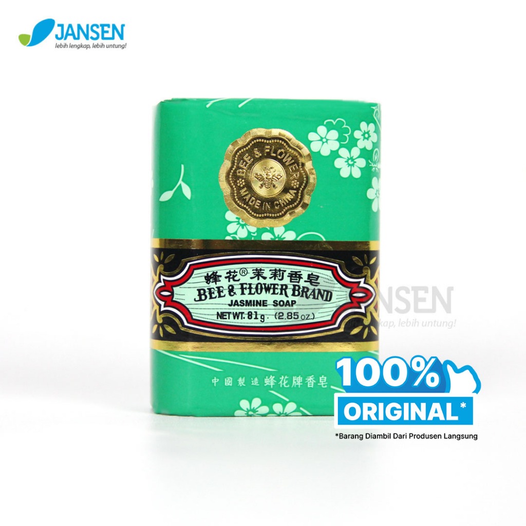 Bee Flower Import Jasmine 81 gr - Sabun Tawon Original 81gr