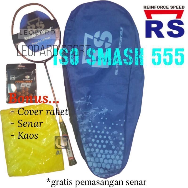 Raket Badminton RS ISO SMASH 555 / RAKET RS