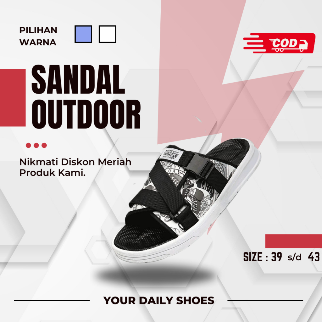 Sepatu Sendal Gunung JAPAN PR06 Tali Gunung Outdoor Sport Hiking Travelling|Sandal Slop selop Distro