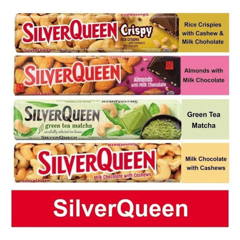 Coklat silverqueen 58gr cokelat silver Queen valentine tambahan hampers