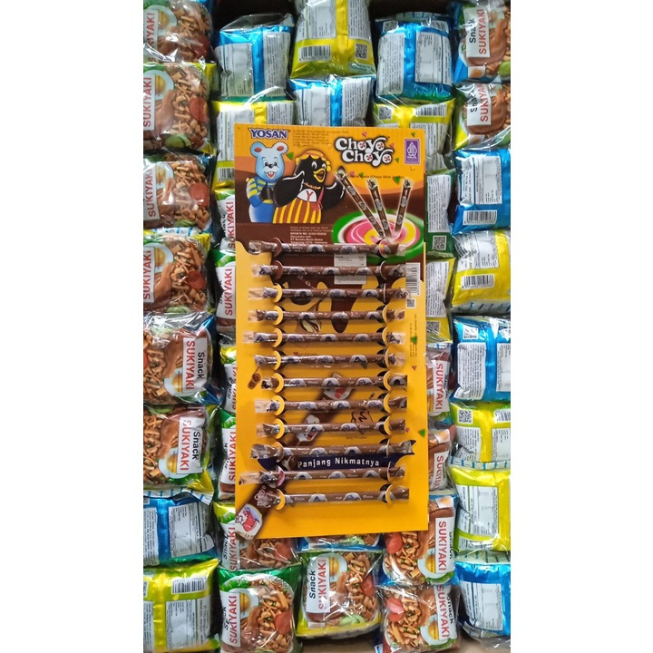 

(PACK) Yosan Choyo Choyo Chocolate Stick Jumbo (12 pcs)