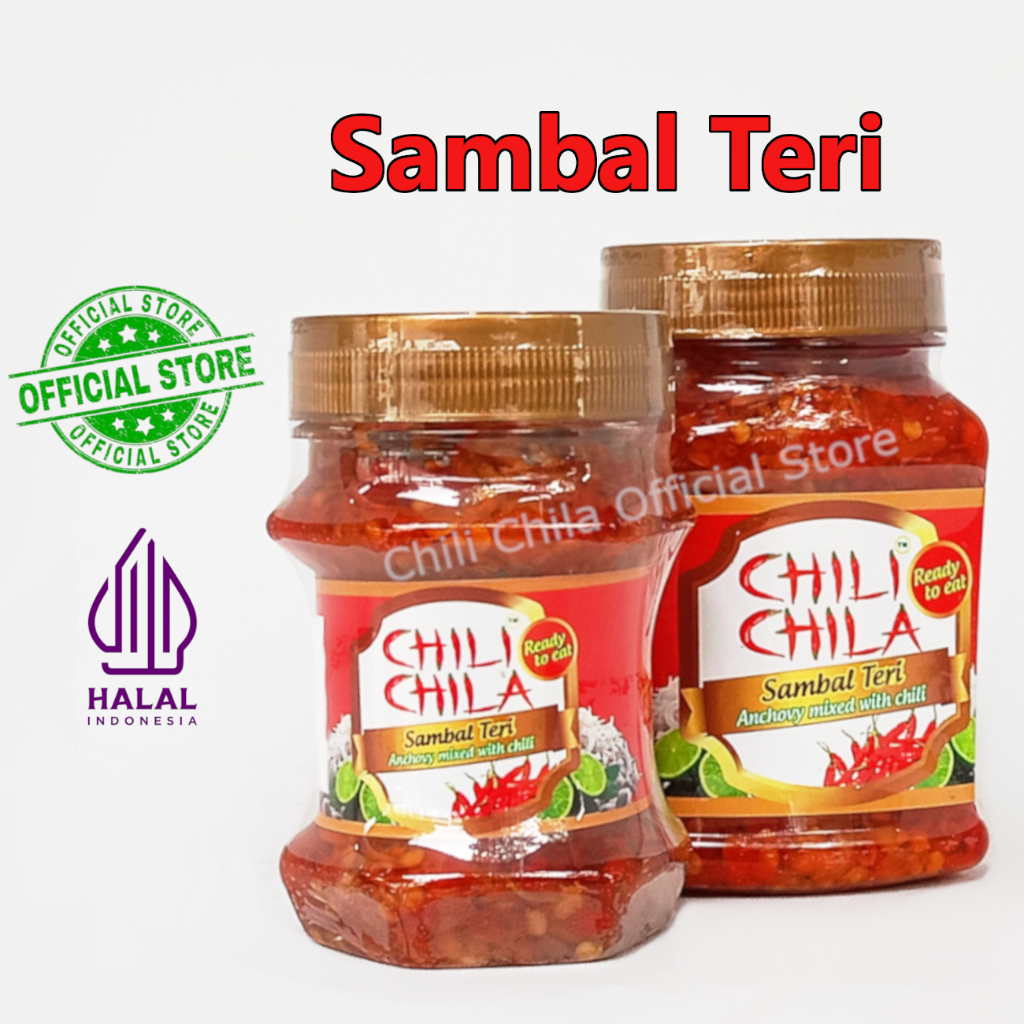 

Chili Chila Sambal Teri Halal 140 gr & 210 gr