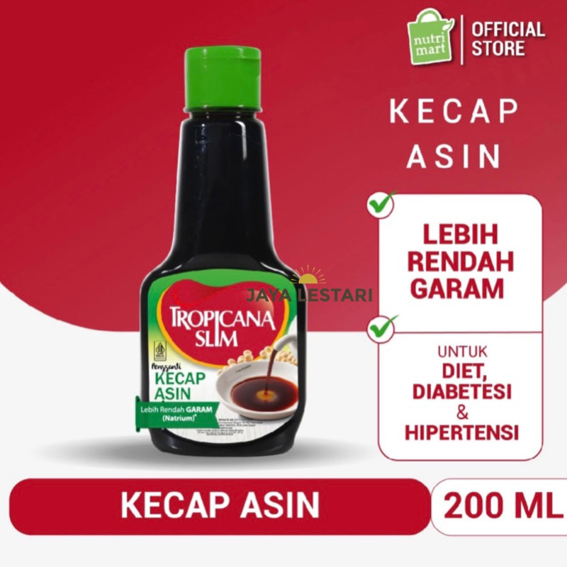 

Tropicana Slim Kecap Asin (200ml)