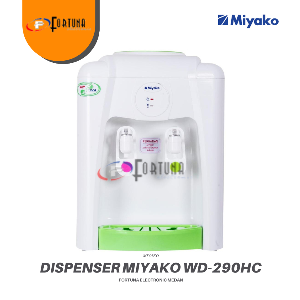 MIYAKO DISPENSER WD-290 HC / PHC WD290HC DISPENSER HOT AND COOL MEDAN