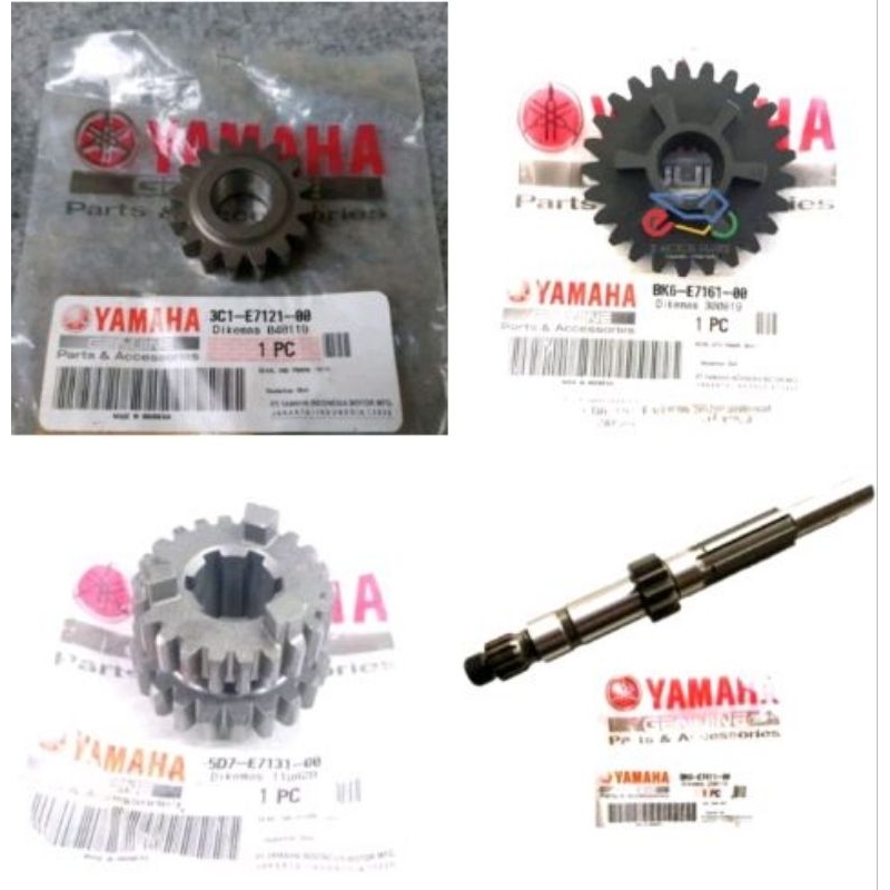 AS GEAR RASIO MT15 R15 V3 V4 VIXION R155 XSR155 WR155 ORIGINAL