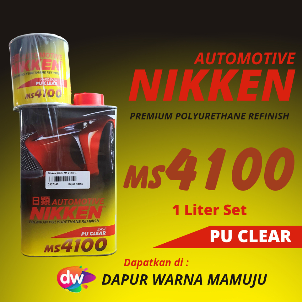 [Sulsel-Sulbar] Nikken PU Clear MS 4100 (Clear Nikken MS 4100) 1 Liter Set