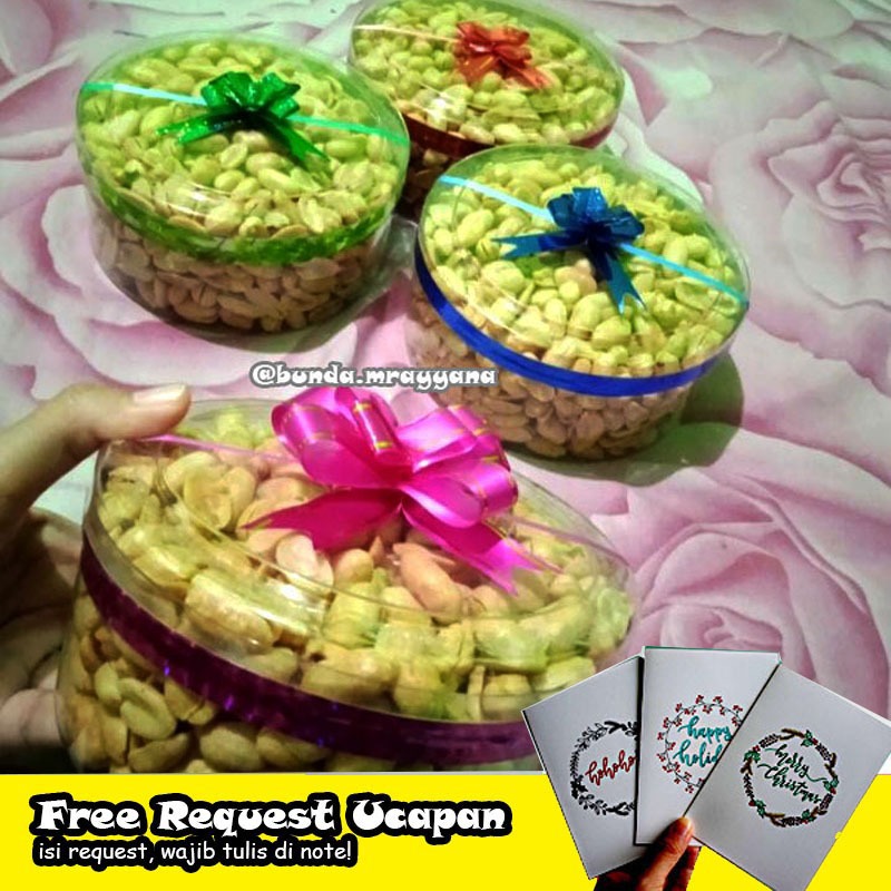 

Kacang Bawang BANGKOK Toples (handmade mbah uti, kacang super besar-besar, gurih, renyah, jumbo, PARSEL, enak, kue snack cemilan lebaran, ramadhan, ramadan, kacang goreng)