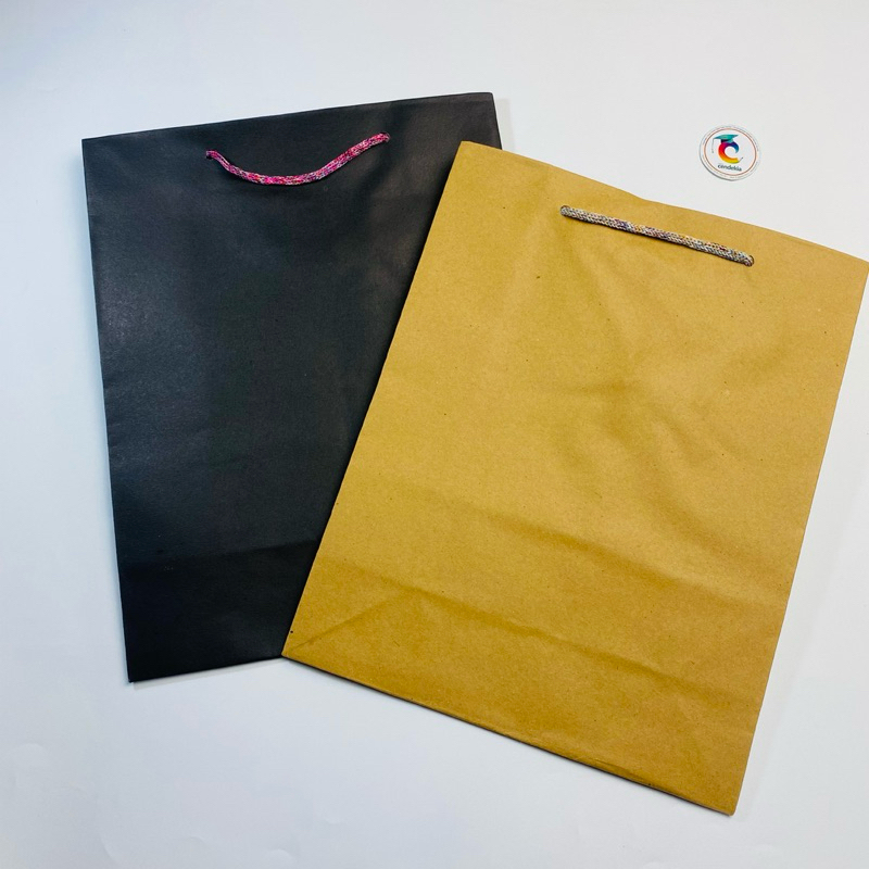 

Paper Bag Tas Kertas KRAFT 26x11.5x33 - 1 pak