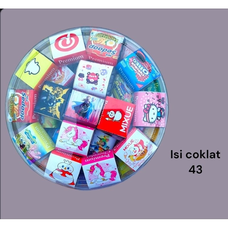 

coklat karakter isi 43