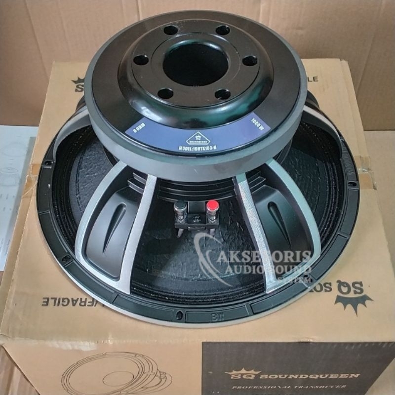 Speaker Soundqueen 15HTX100-H 1000 Watt Coil 4inch Subwoofer Original Produk Kualitas bagus