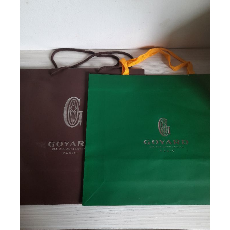 paperbag goyard original / paper bag goyard authentic sale murah