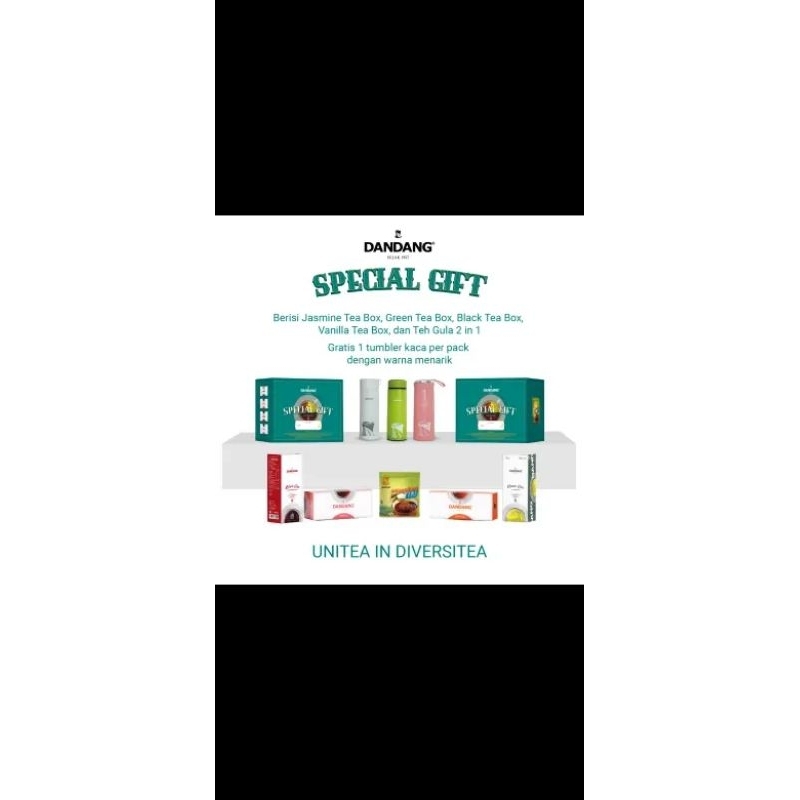 

Teh Dandang Special gift - Special Gift Tea Collection + Free Tumbler