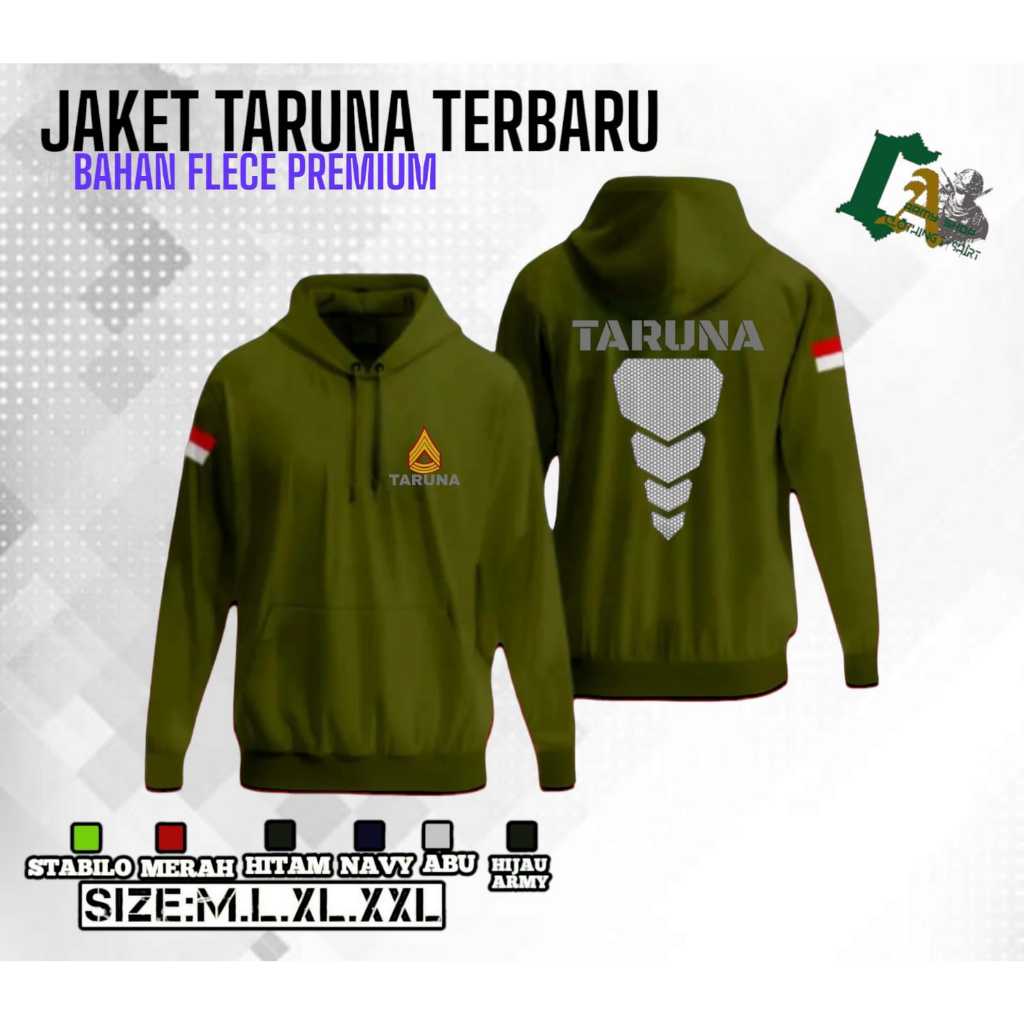 Jaket TARUNA Terbaru / Jaket Sweater TARUNA / TARUNA / Bahan Flece terbaru