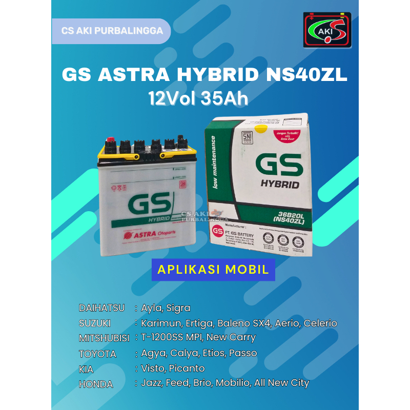 GS Astra Hybrid NS40ZL