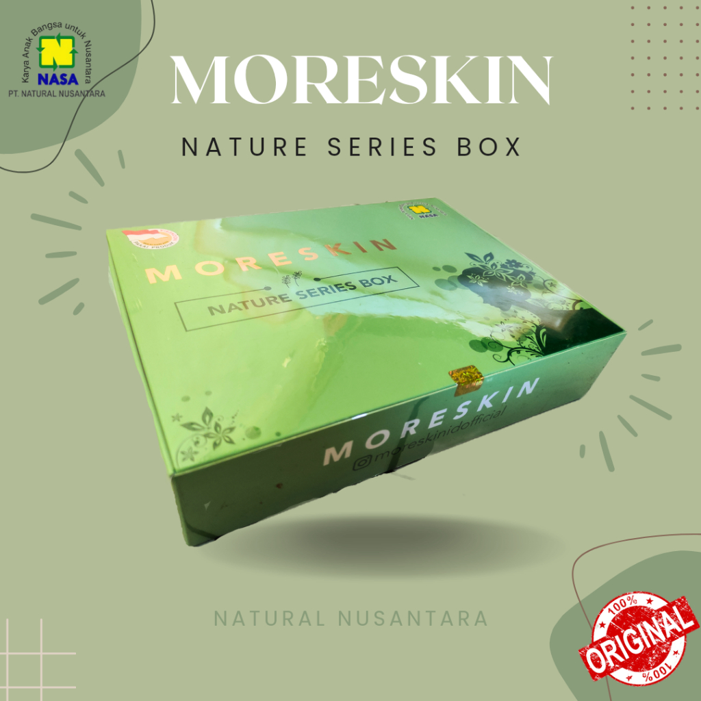 PAKET MORESKIN NATURE - Moreskin Natural Series Box NASA Original