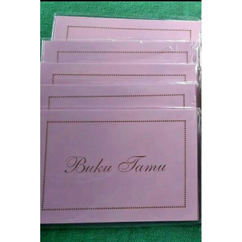 Buku Tamu, Buku Undangan