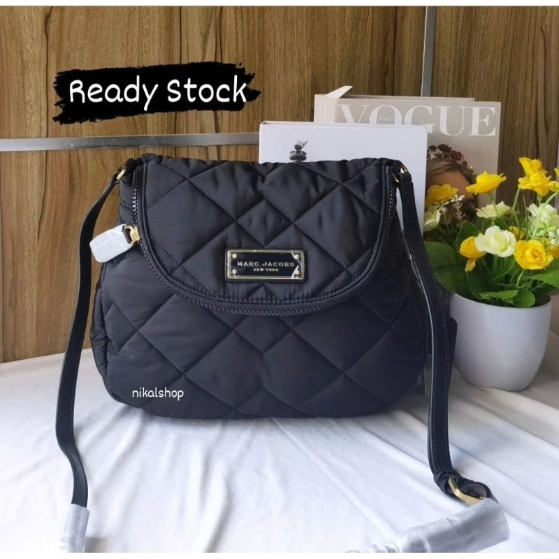 MJ Quilted Natasha Nylon Crossbody