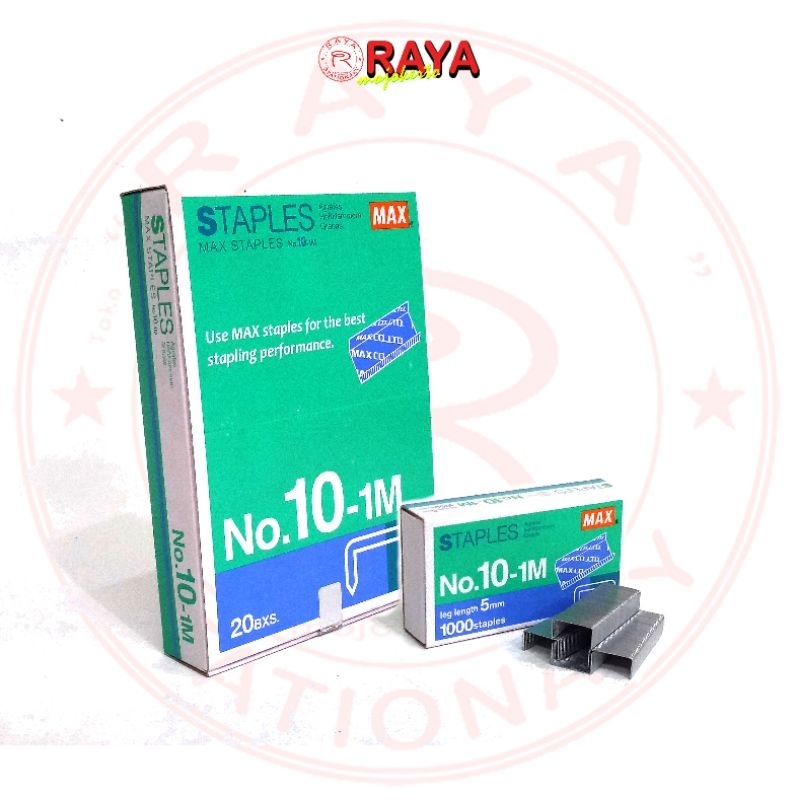 

Isi staples Max no 10