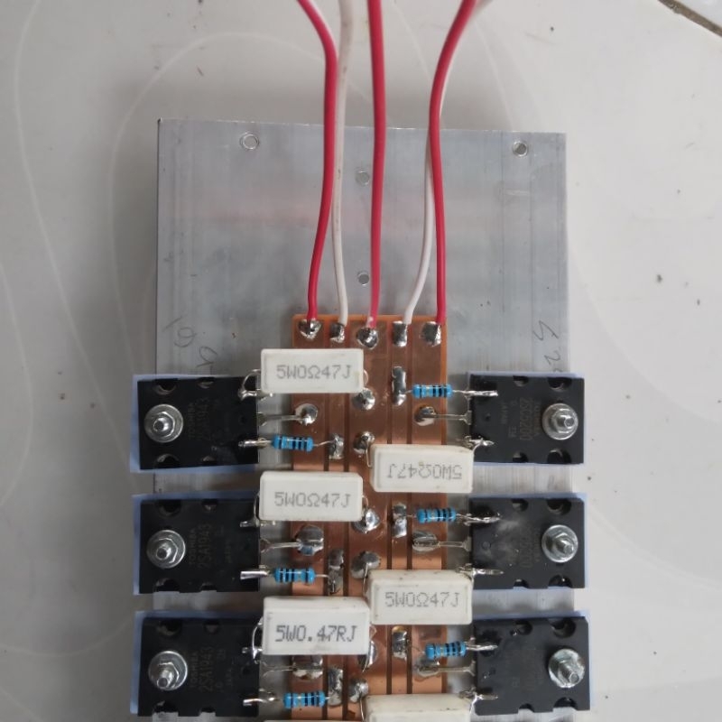 final 3 set plus pendingin tanpa driver Socl 506 transistor TOSHIBA