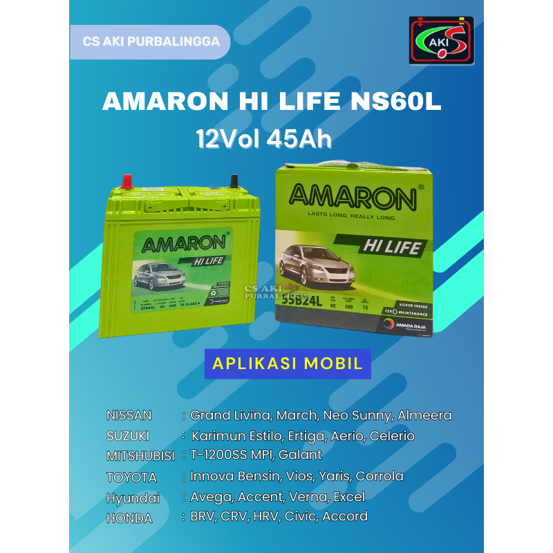 Amaron HiLife NS60L