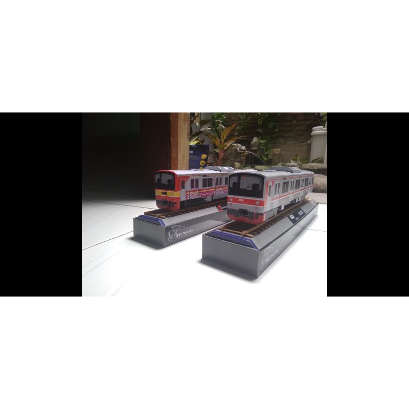 Papercraft miniarur KRL seri JR205