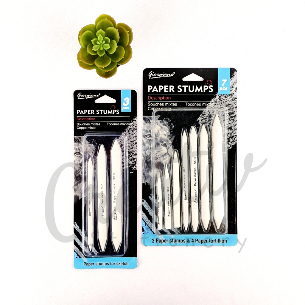 

GIORGIONE Paper Stump Eraser Dusel Tortillon Sketsa GraDASi Gambar G-Bs