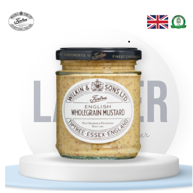 

TIPTREE ENGLISH WHOLEGRAIN MUSTARD 185 GR