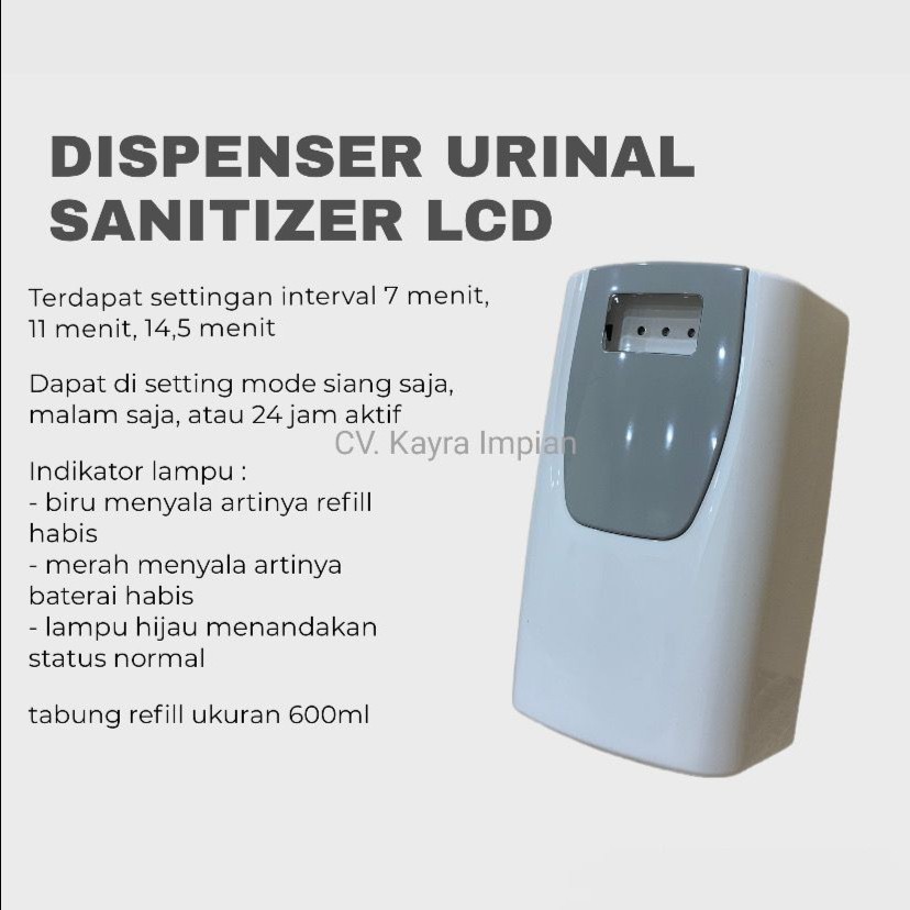 URINAL CLEANER / URINAL TOILET SANITIZER / URINAL OTOMATIS CLEANER