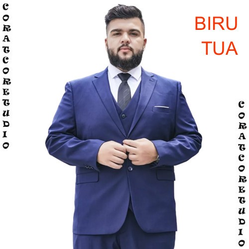 CHAMELEON Blazer Pria Jas Cowok JAS BIRU SIZE JUMBO / JAS PRIA UKURAN BESAR / JAS NIKAH UKURAN JUMBO
