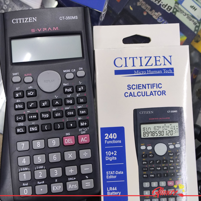 

Kalkulator Citizen CT 350MS Scientific / Calculator CT 350MS