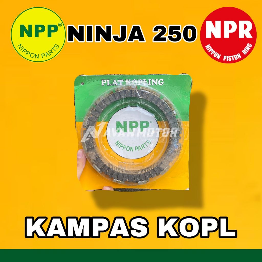 KAMPAS KOPLING NINJA 250 NPP//PLAT KOPLING NINJA 250 NINJA R RR NPP
