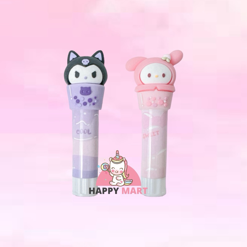 

GLUE stick motif sanrio kuromi melody BOBA