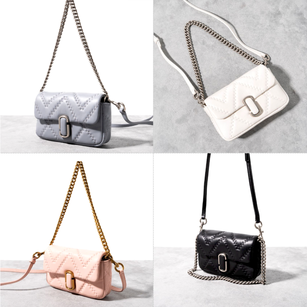 MARC JACOBS The Quilted J Marc Mini Shoulder Bag