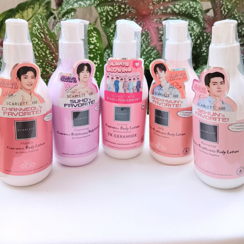 Ready Scarlet Whitening Hand Body Lotion 100% ORIGINAL Bpom