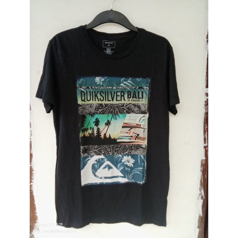 Sakhiamzar Shop PL atasan kaos Cowok QUIKSILVER BALI