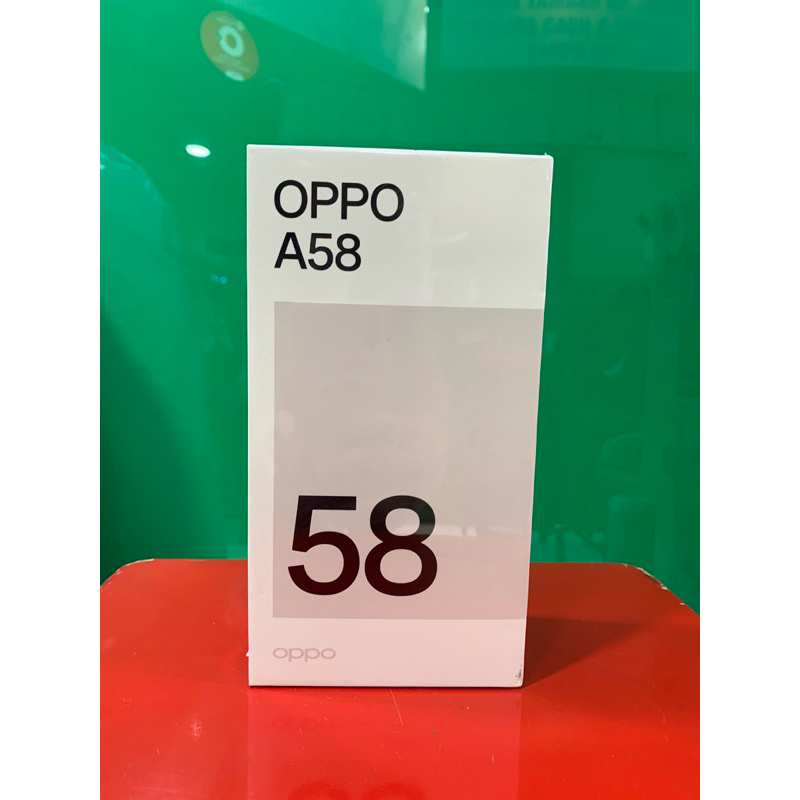 HP OPPO A58 RAM 6/128 & RAM 8/128 GARANSI RESMI