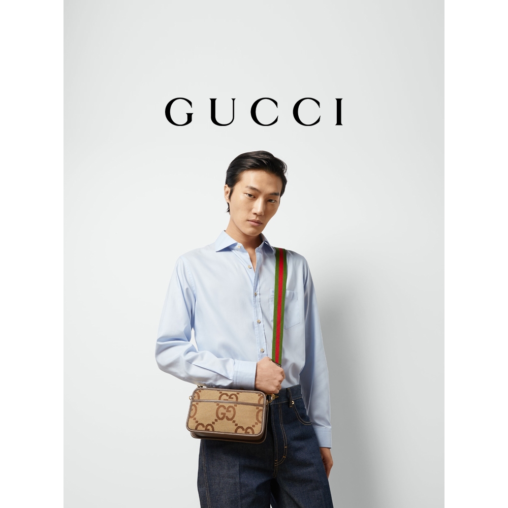 GUCCI Gucci Double G Pattern Mini Handbag Postman Bag [Camera Bag]