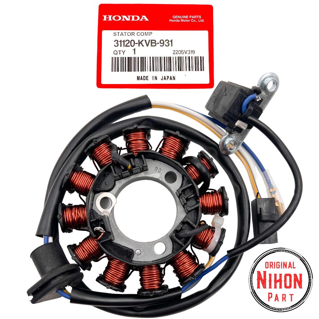 Spul Assy Vario 110 Karbu CW Techno KVB Generator Motor Honda