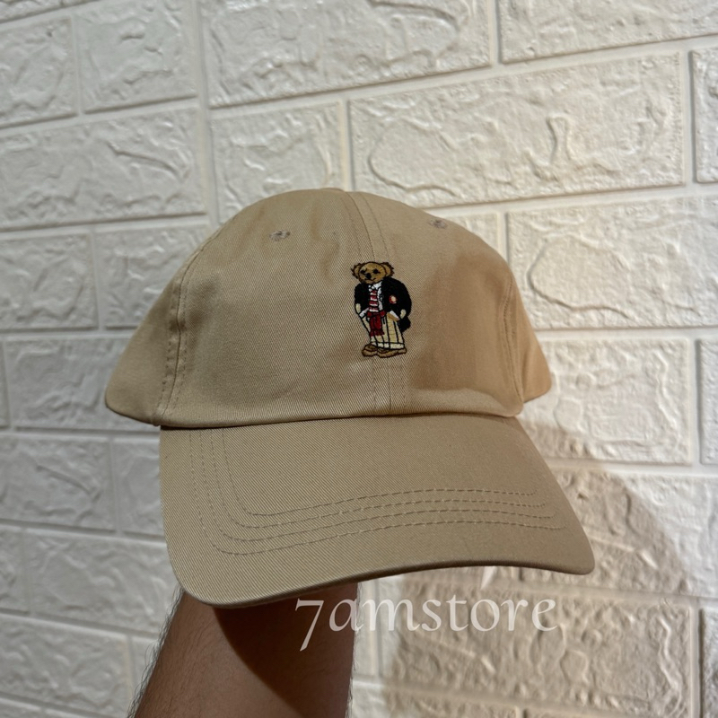 Topi / Cap Polo Bear - Beige Original