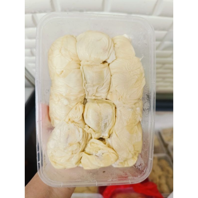

durian medan kupas