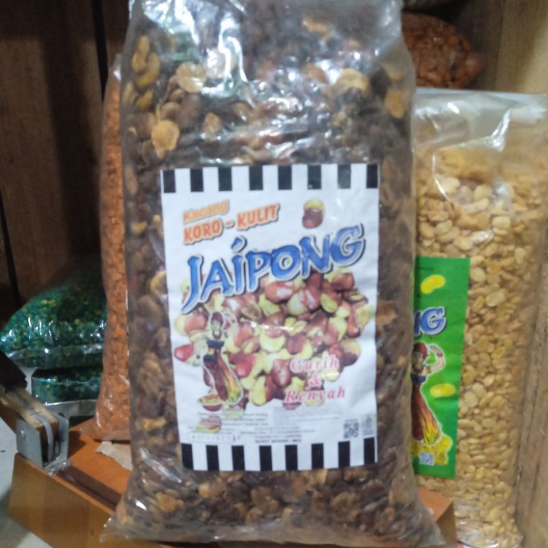 

kacang koro kulit gurih renyah isi 4kg