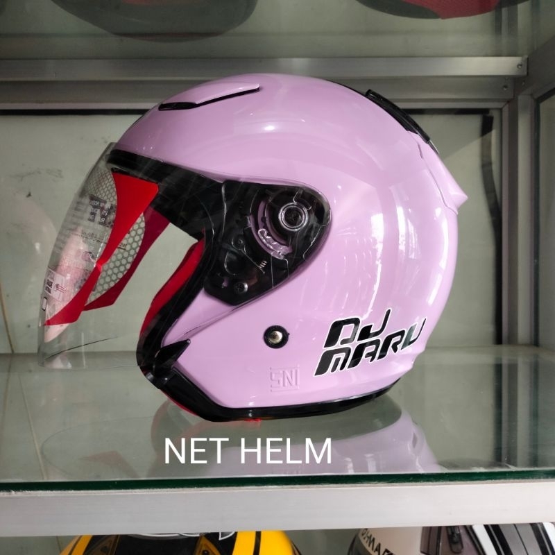 HELM KYT DJ MARU LAVENDER ORI KYT DJ MARU