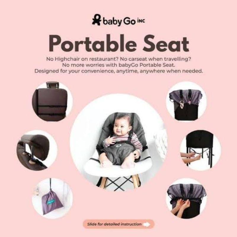 Preloved Baby Go Inc Portable Seat