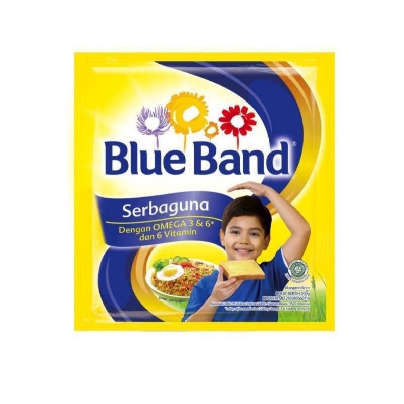 

BLUE BAND MENTEGA 200 GRAM