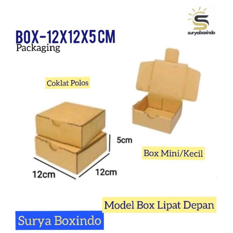 

Box 12x12x5 cm/Kardus/Boxmini/Kardusmini/Hampers/Paking