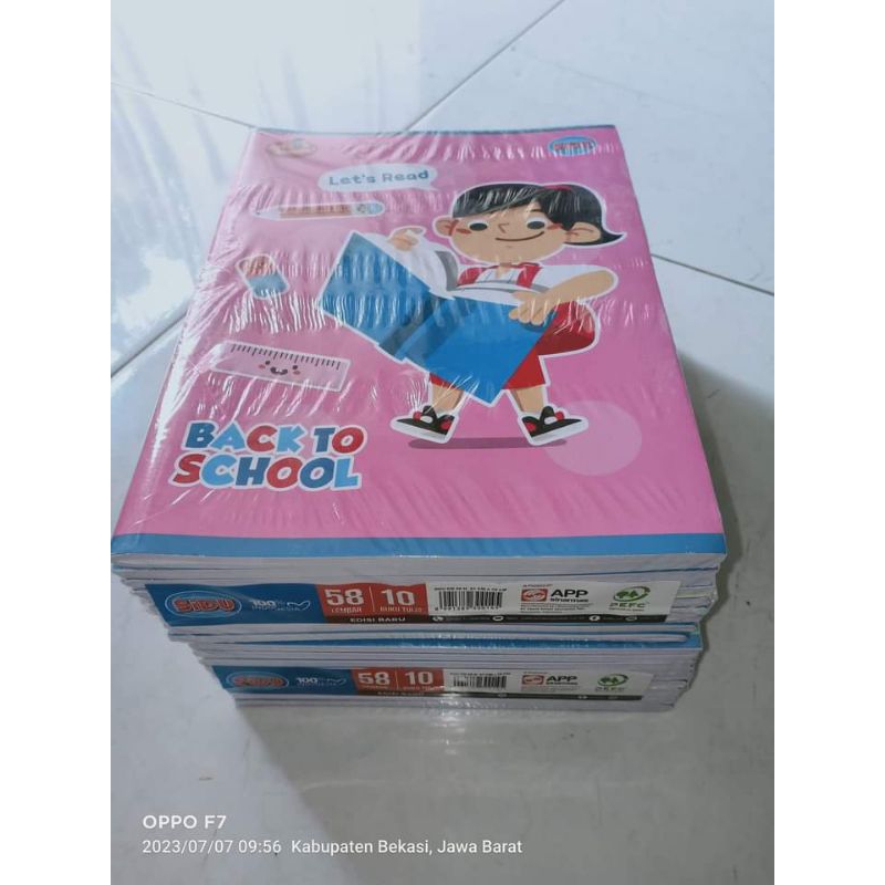 

Buku Tulis Isi 58 Lembar