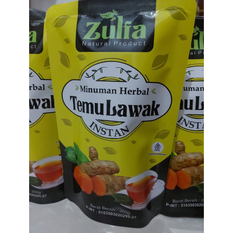 

Temulawak Bubuk Instant Zulfa